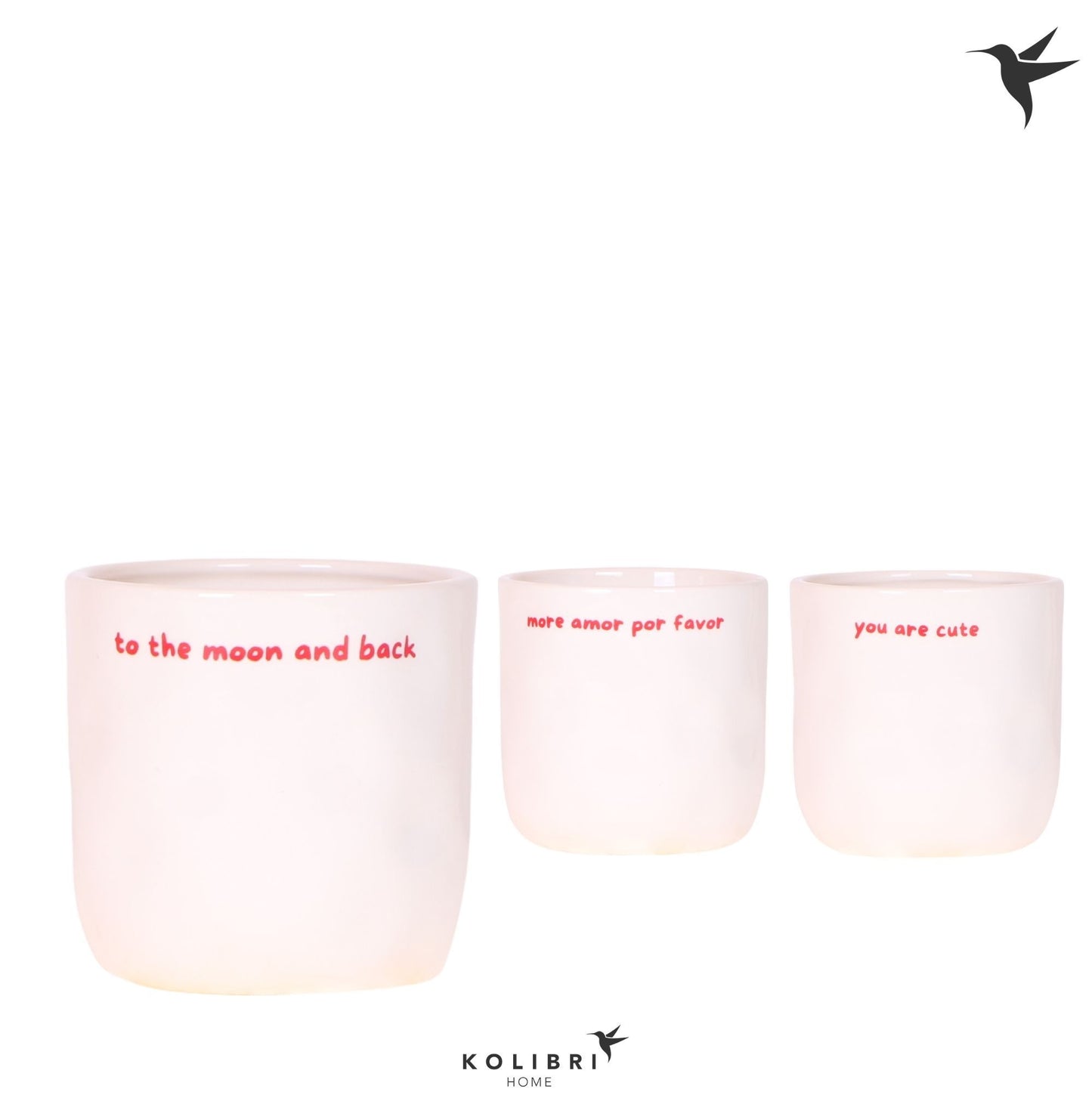 Kolibri Home Love pot mix 10cm 9cm Pot