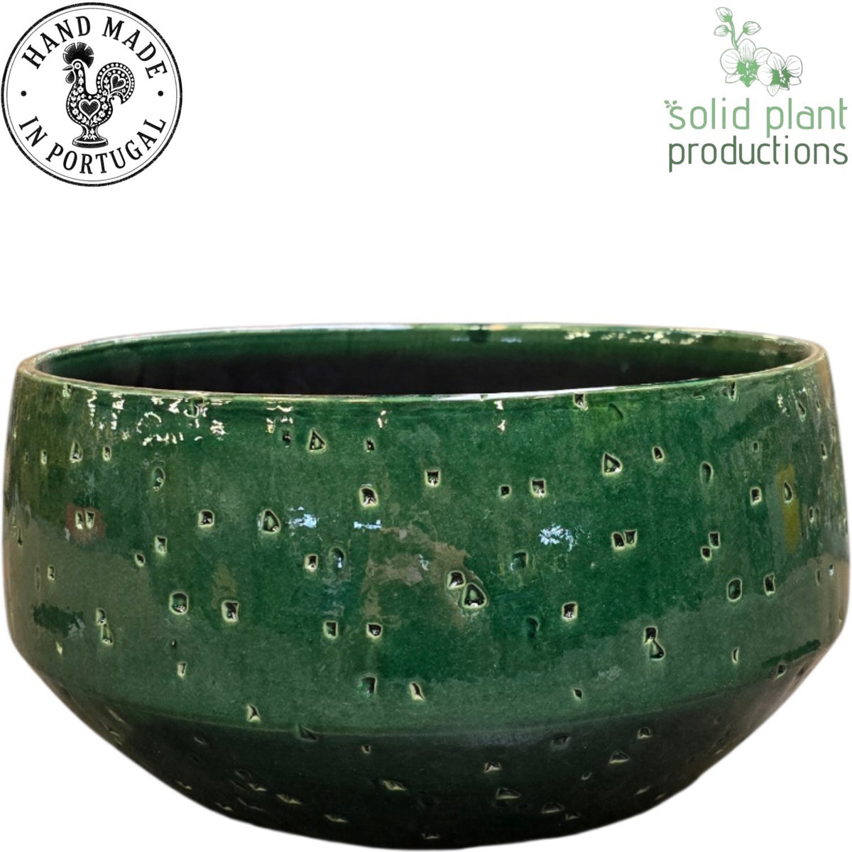 C120 Aurora Small Green 12cm 24cm Pot