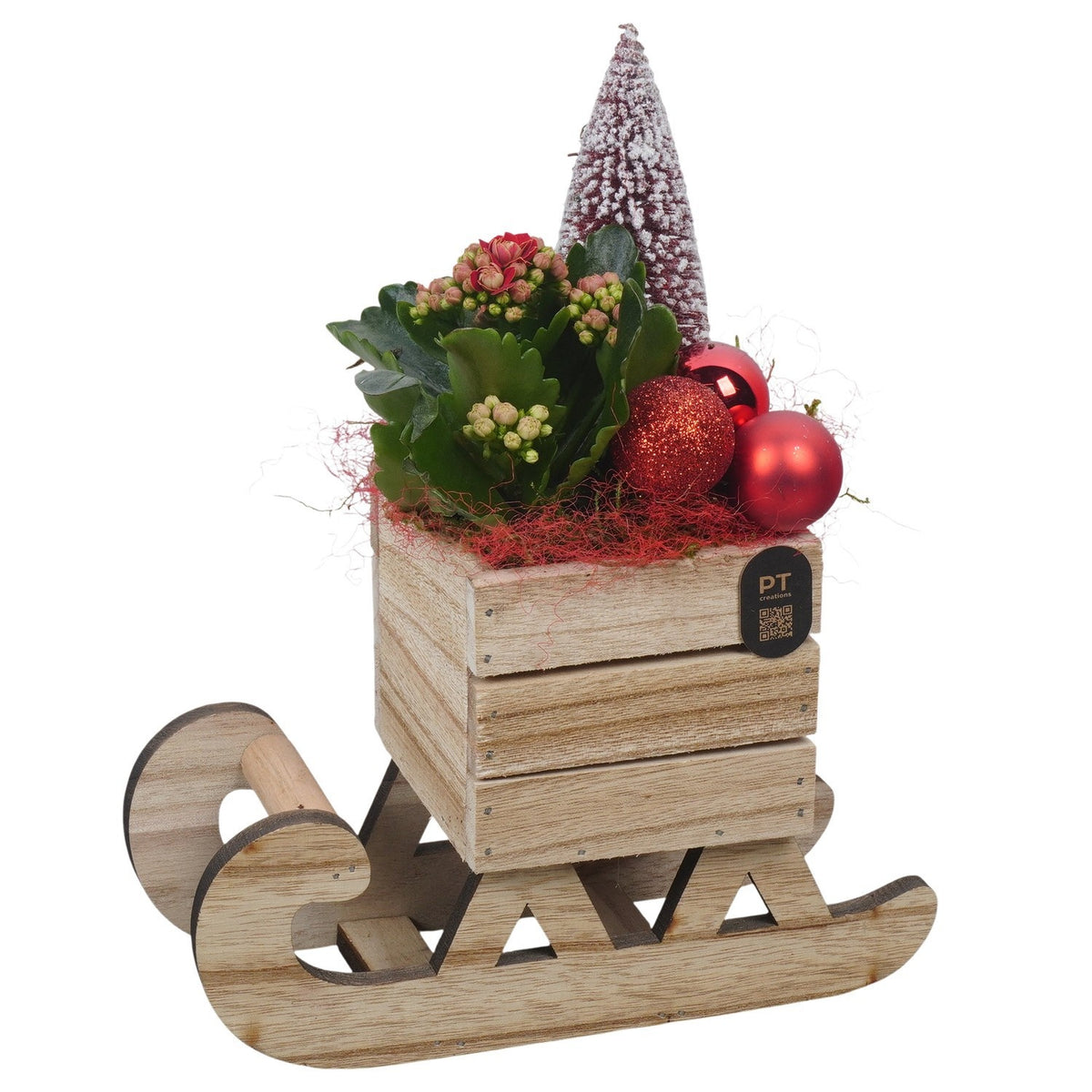Christmas arrangement 25cm 20cm Pot