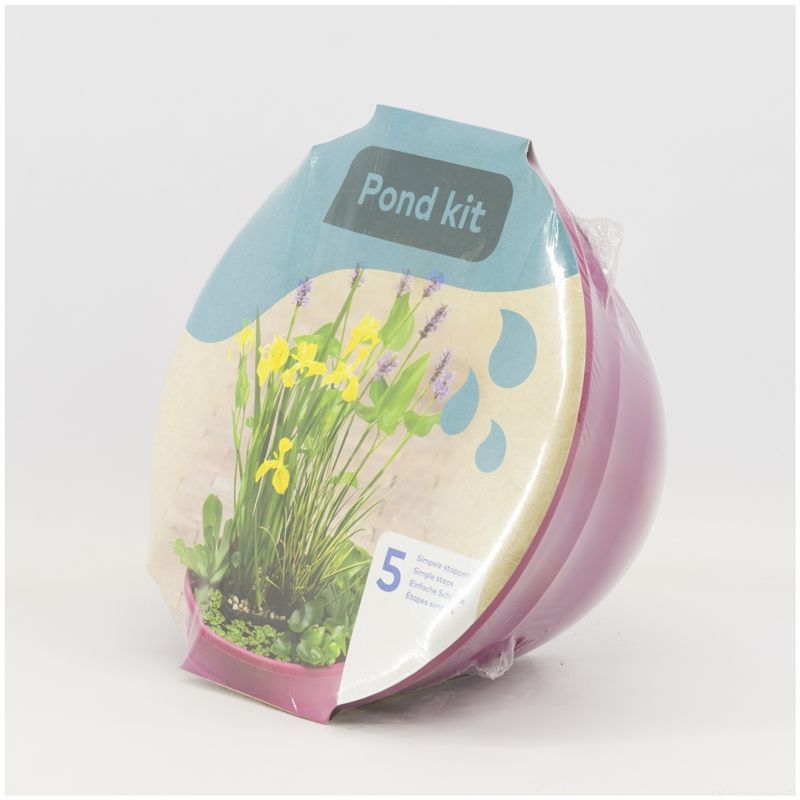 Waterplant Terrace dish pink 20cm 40cm Pot