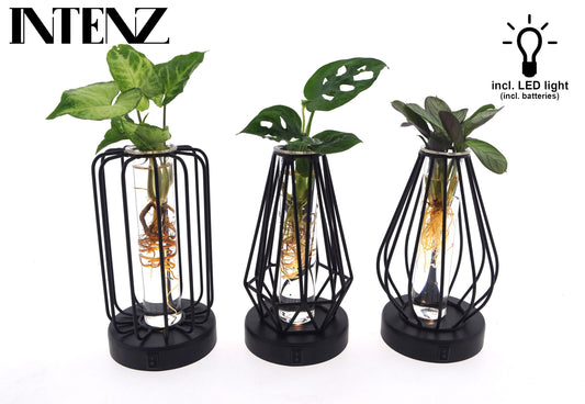Mix in Turijn glas LED 20cm 7cm Pot