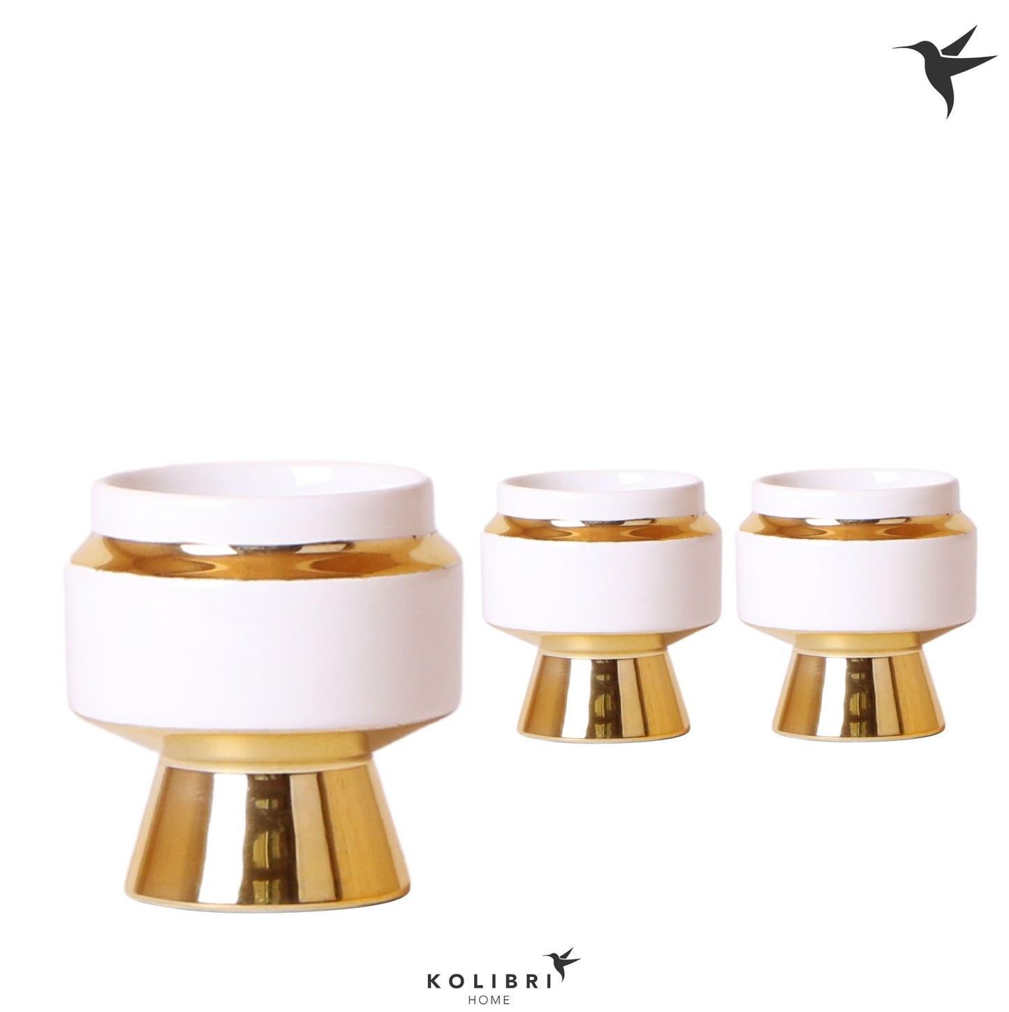 OK Plant Kolibri Home Le Chic pot gold Pack of 12