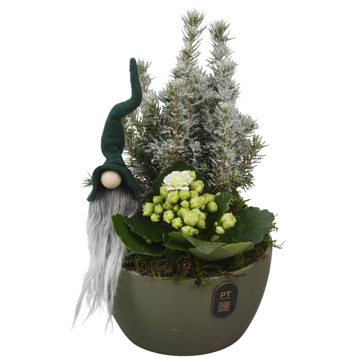 Christmas arrangement 27cm 14cm Pot