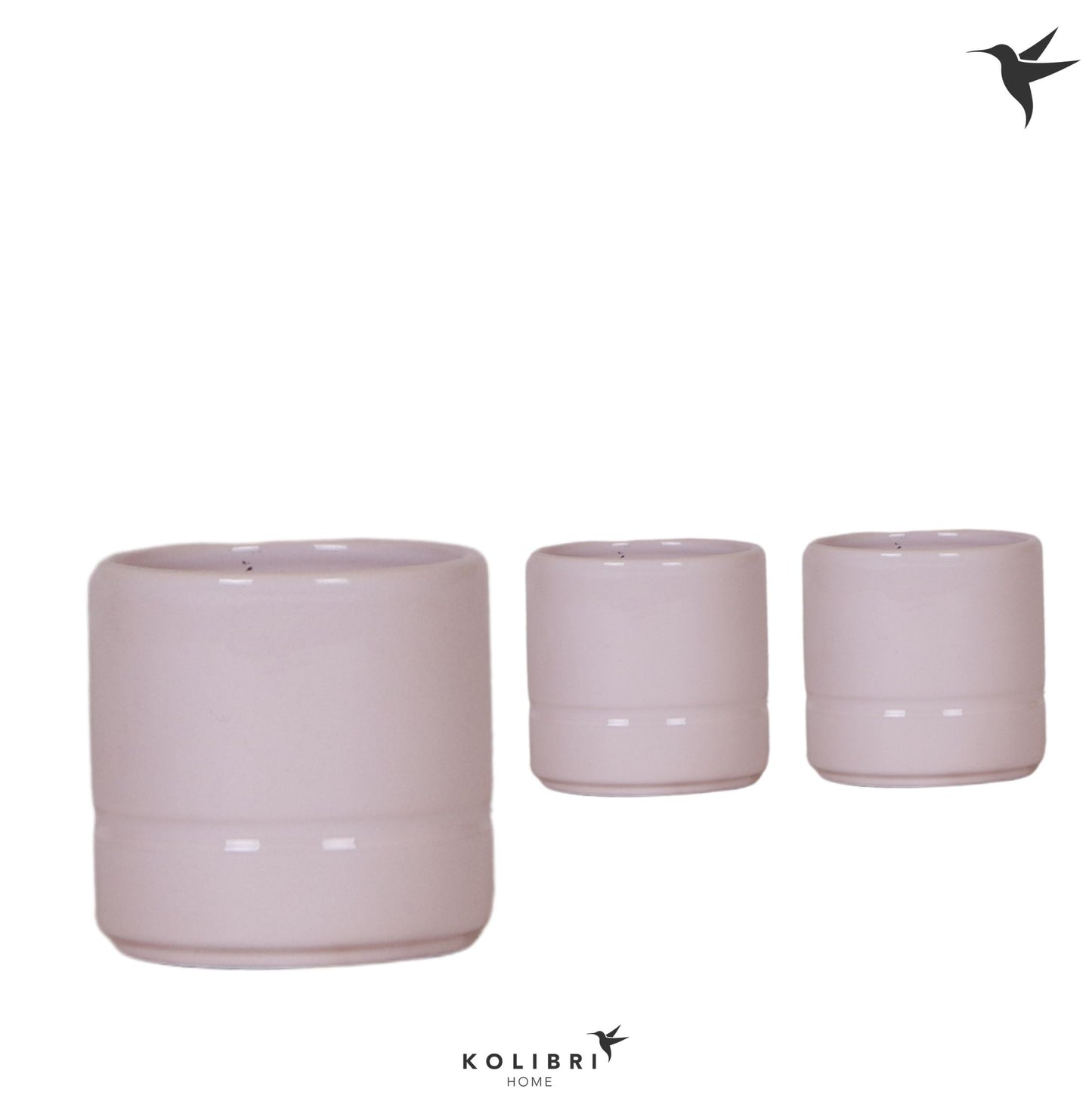 Kolibri Home Pastel pot pink 6cm 6cm Pot