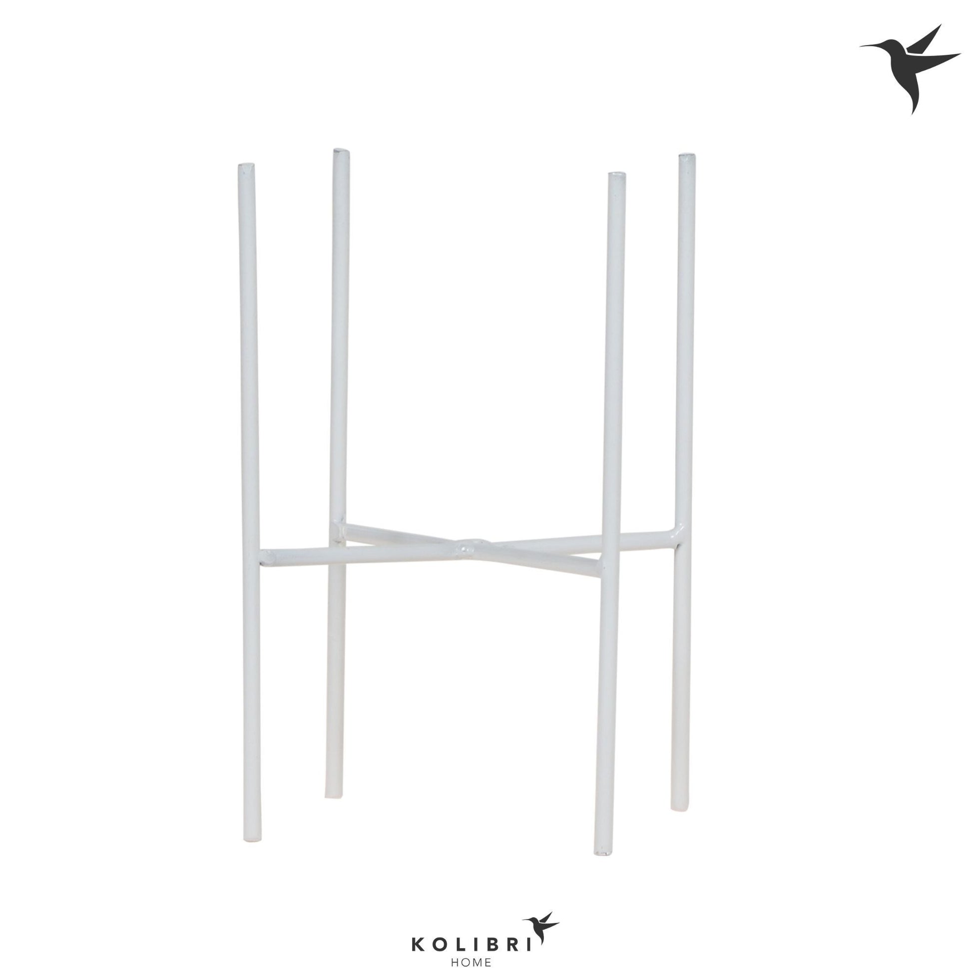 Kolibri Home Metal Foot white 15cm 12cm Pot