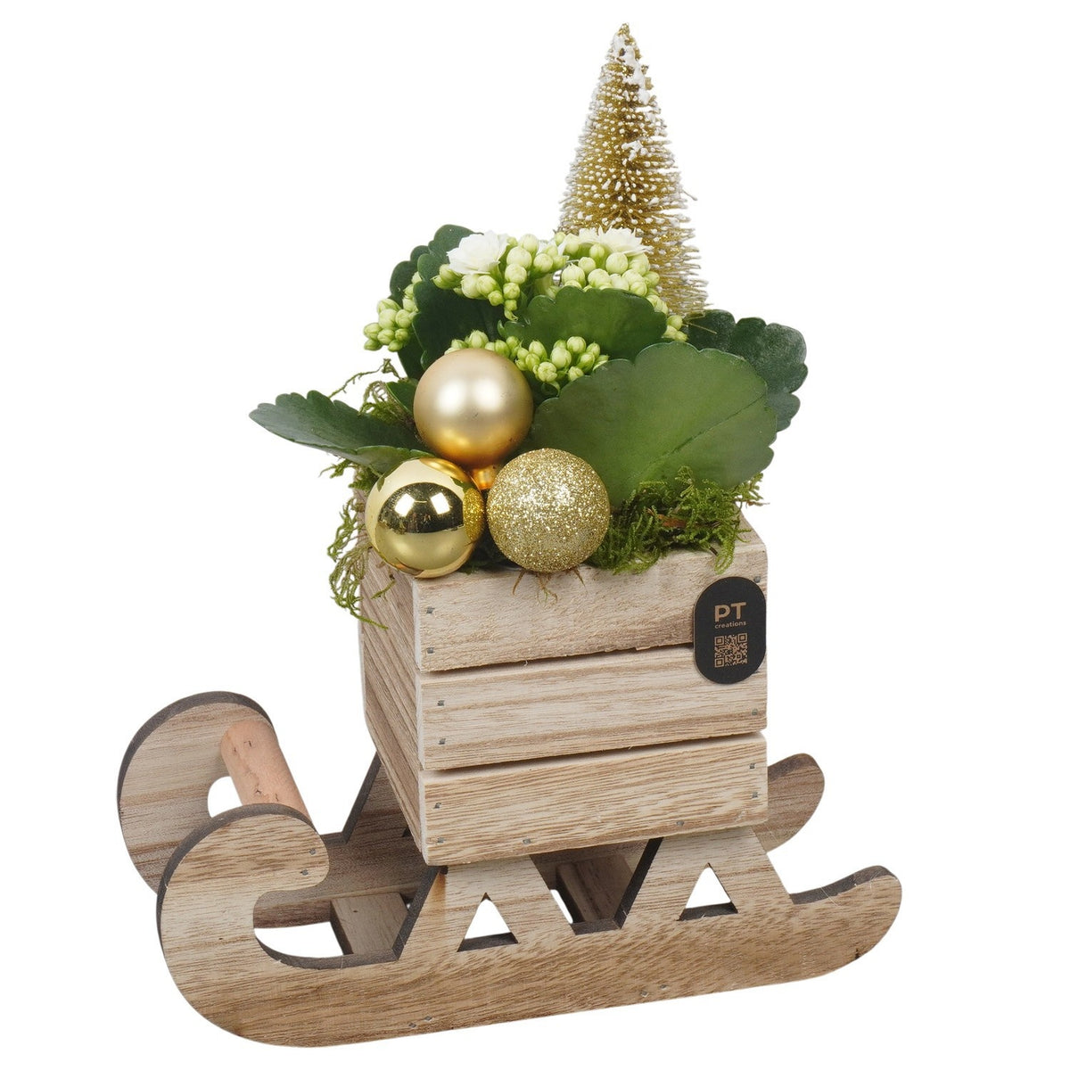Christmas arrangement 24cm 20cm Pot