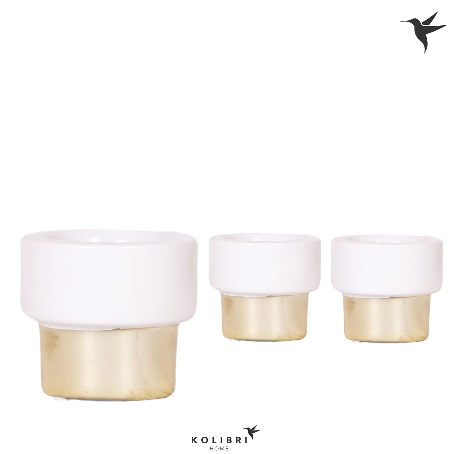 OK Plant Kolibri Home Lush pot gold Pack of 12