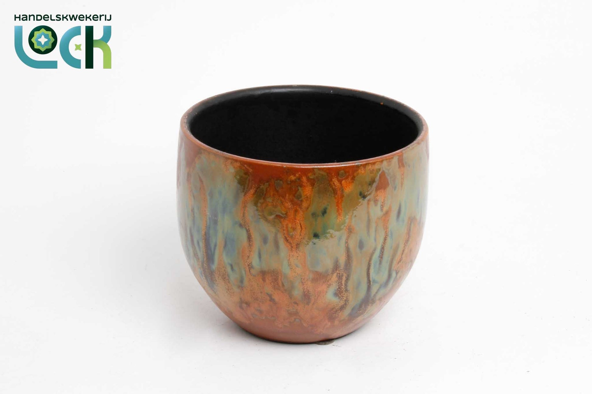 Luuk Orange keramiek 13cm Pot
