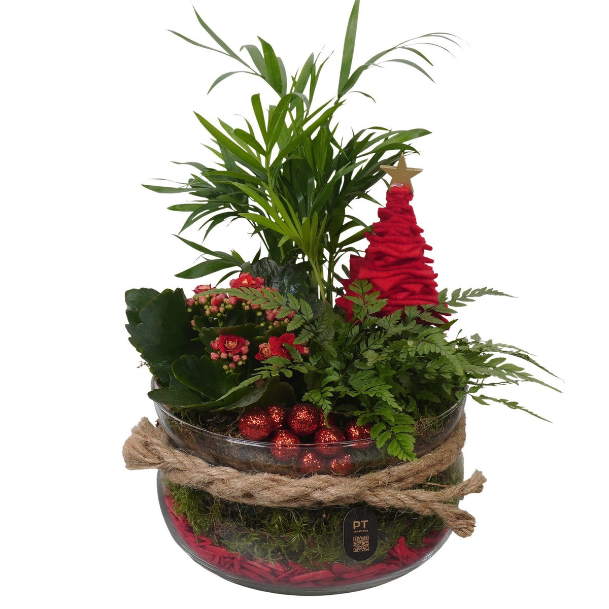 Christmas arrangement 30cm 18cm Pot