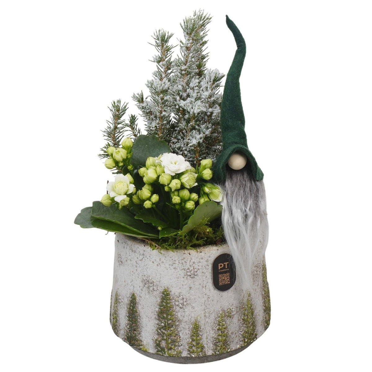 Christmas arrangement 27cm 13cm Pot