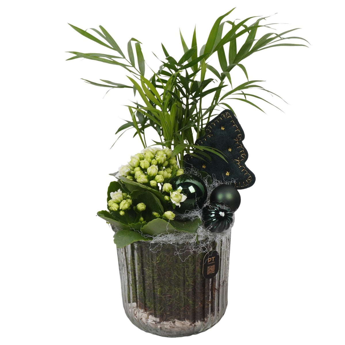 Christmas arrangement 33cm 12cm Pot