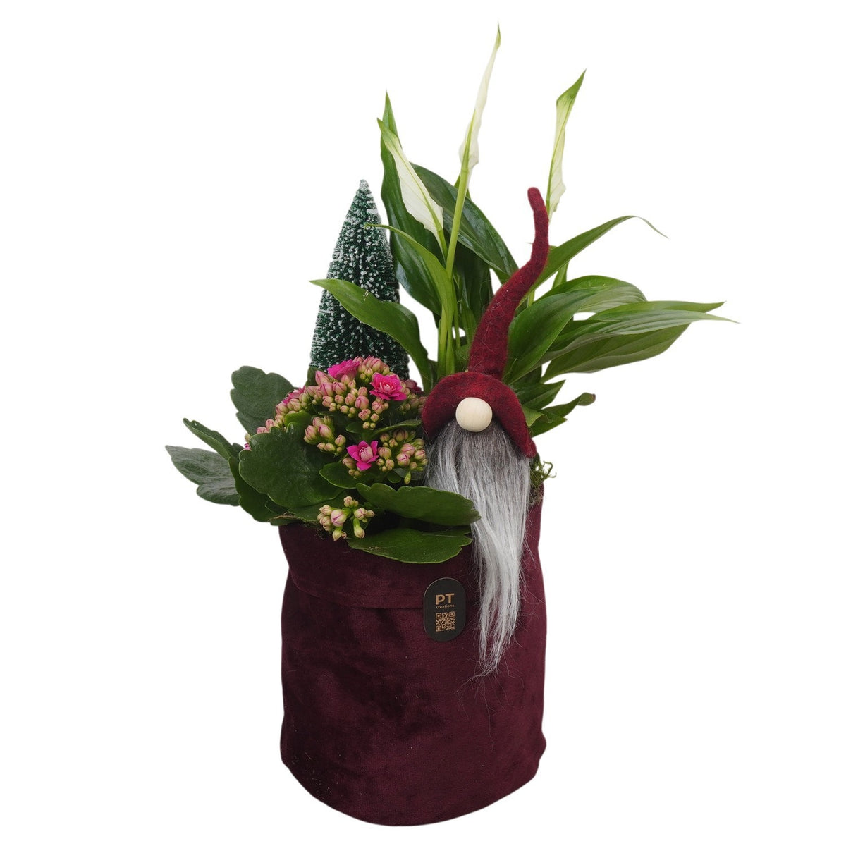 Christmas arrangement 33cm 13cm Pot