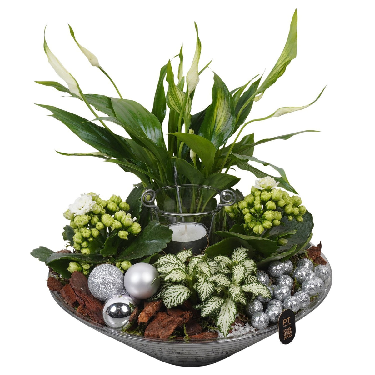 Christmas arrangement 27cm 26cm Pot