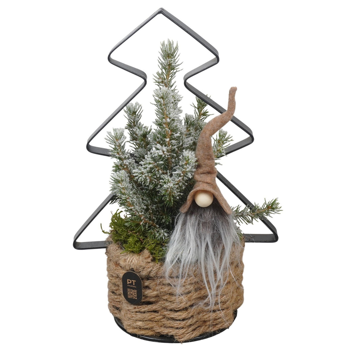Christmas arrangement 29cm 18cm Pot