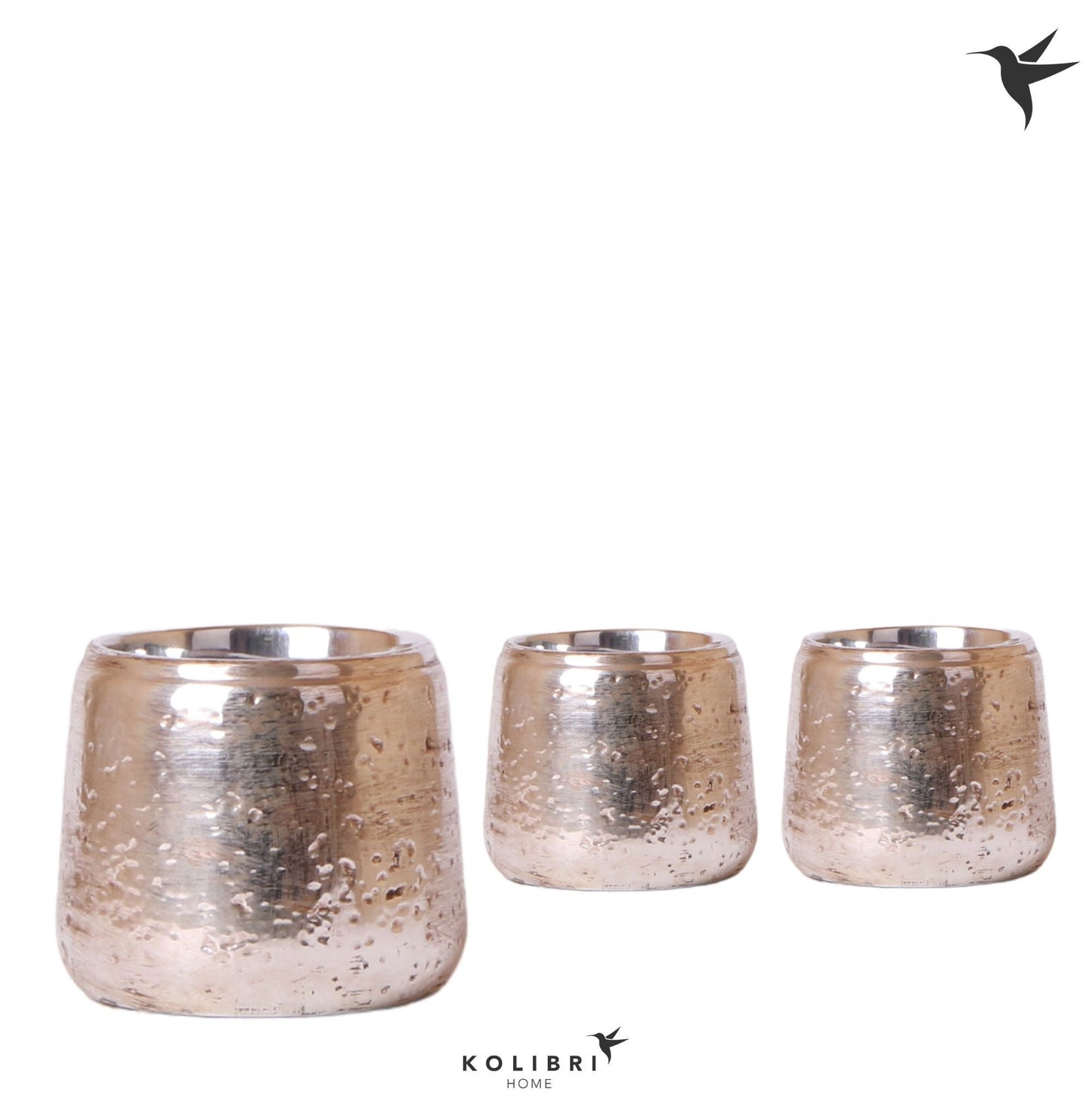 Kolibri Home Luxury pot silver 11cm 9cm Pot
