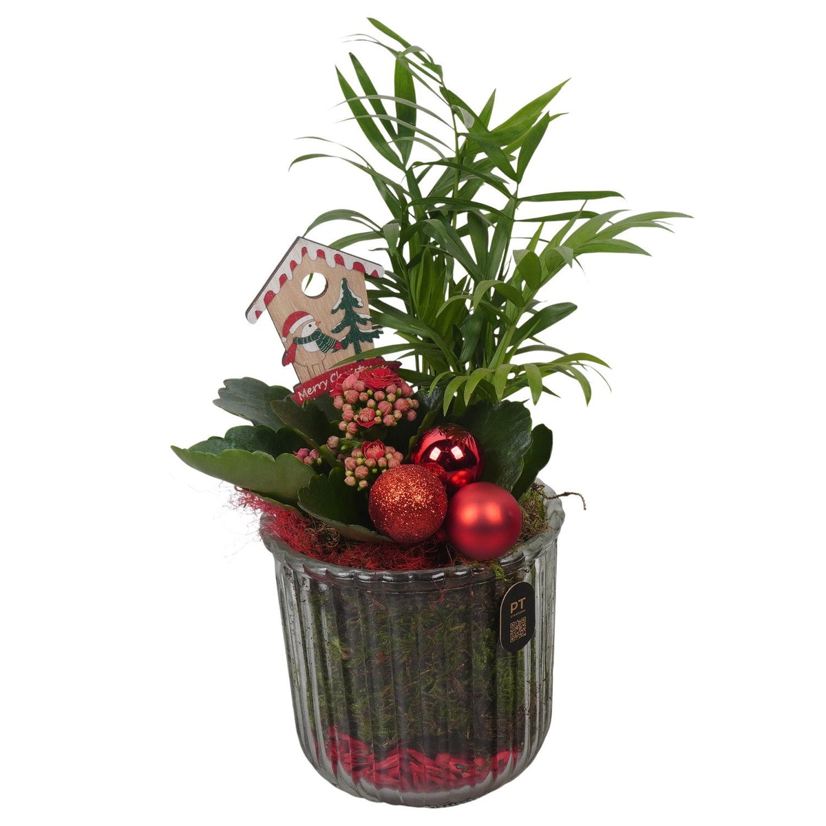 Christmas arrangement 33cm 12cm Pot