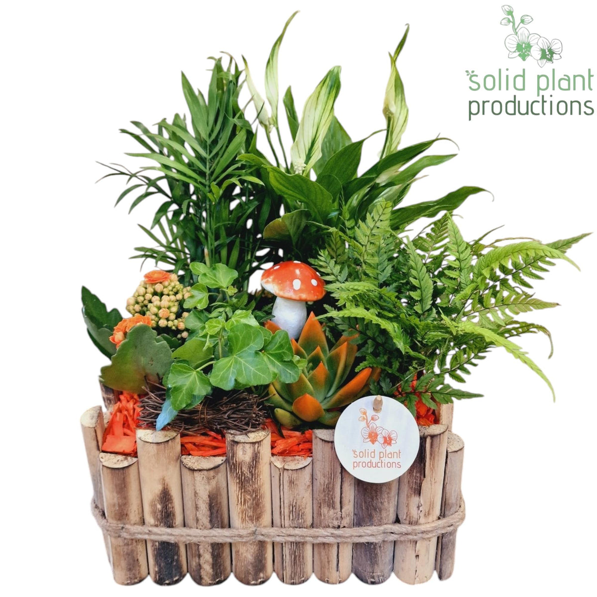 HSCE008 Verona Large Autumn Orange 38cm 30cm Pot