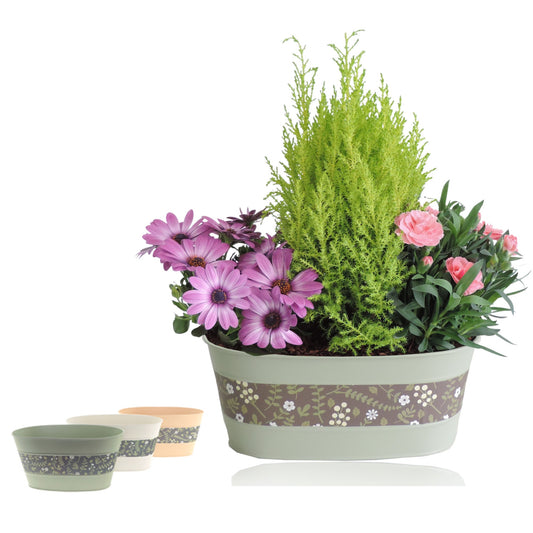 Outdoor arrangement 40cm 26cm Pot