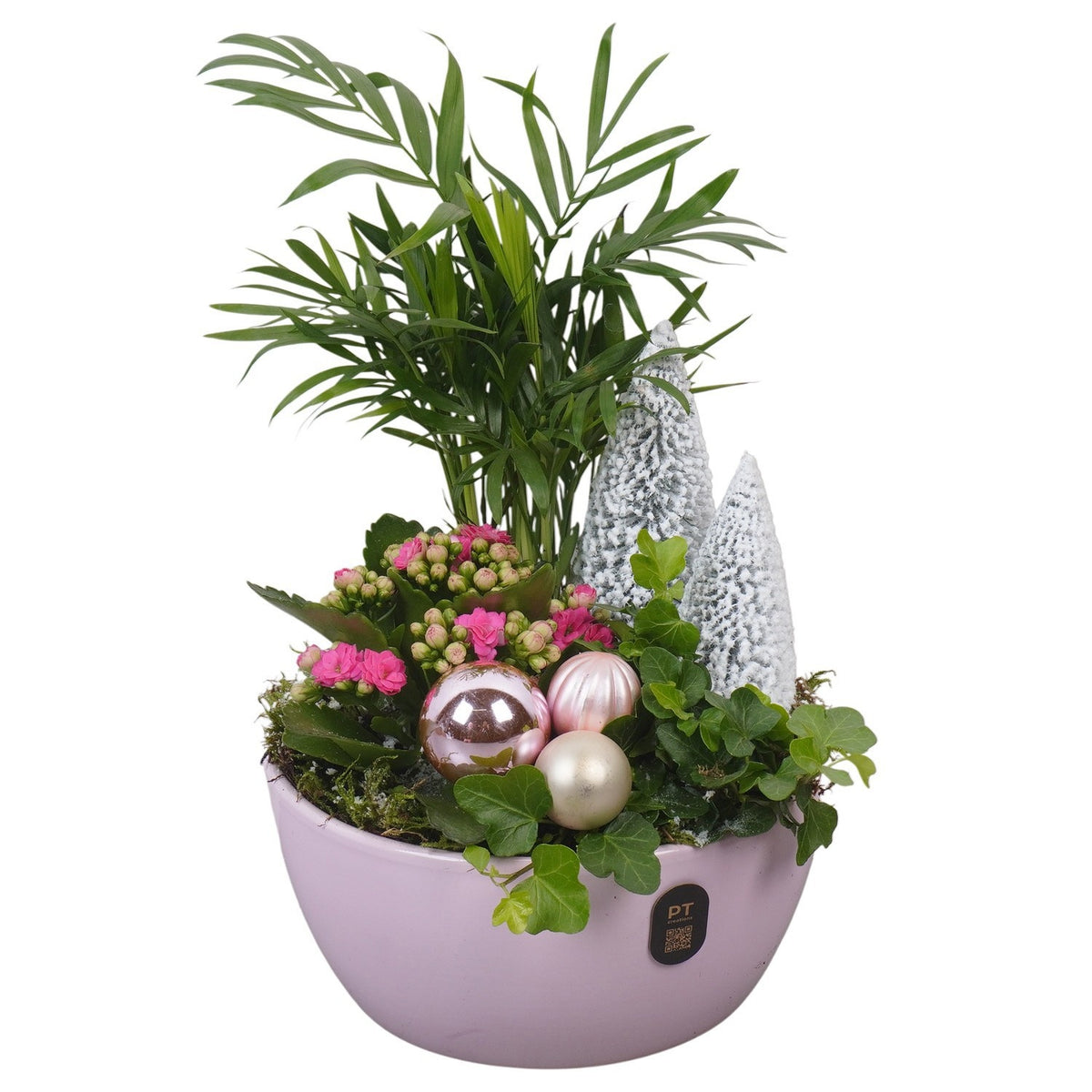 Christmas arrangement 31cm 18cm Pot