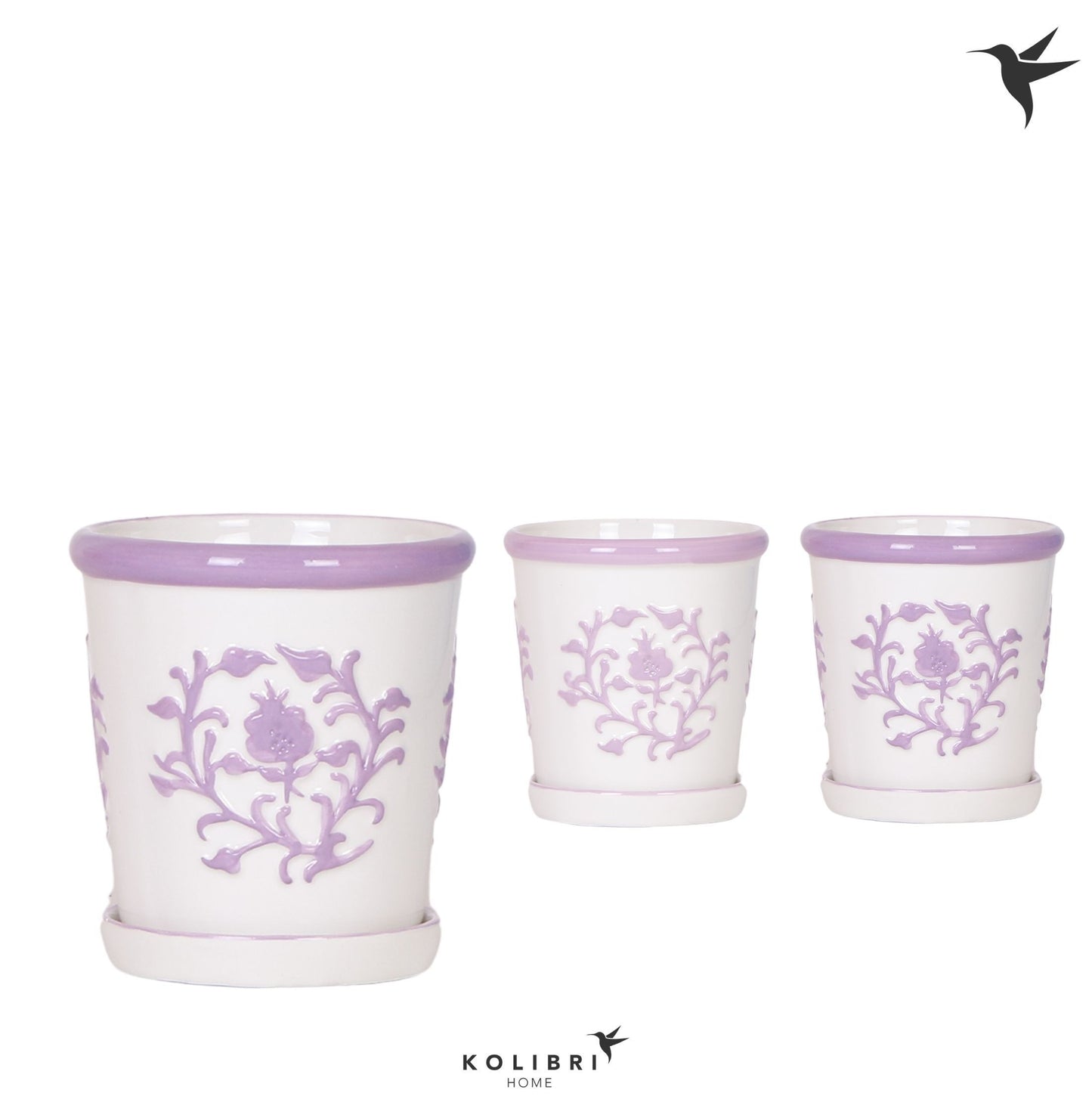 Kolibri Home Malaga pot lila mix 12cm 9cm Pot