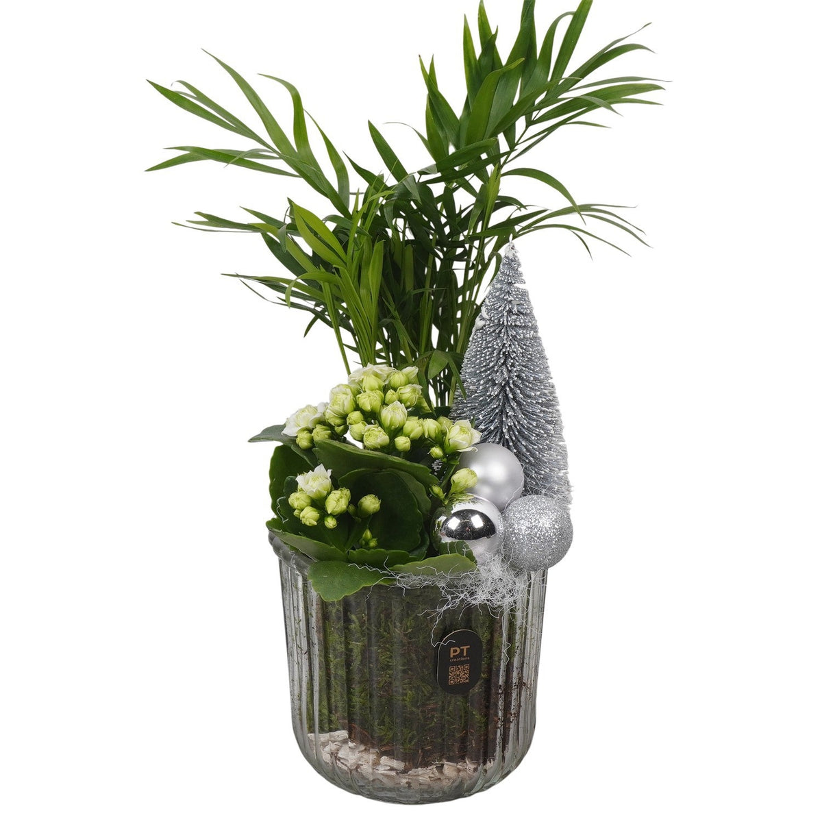 Christmas arrangement 33cm 12cm Pot