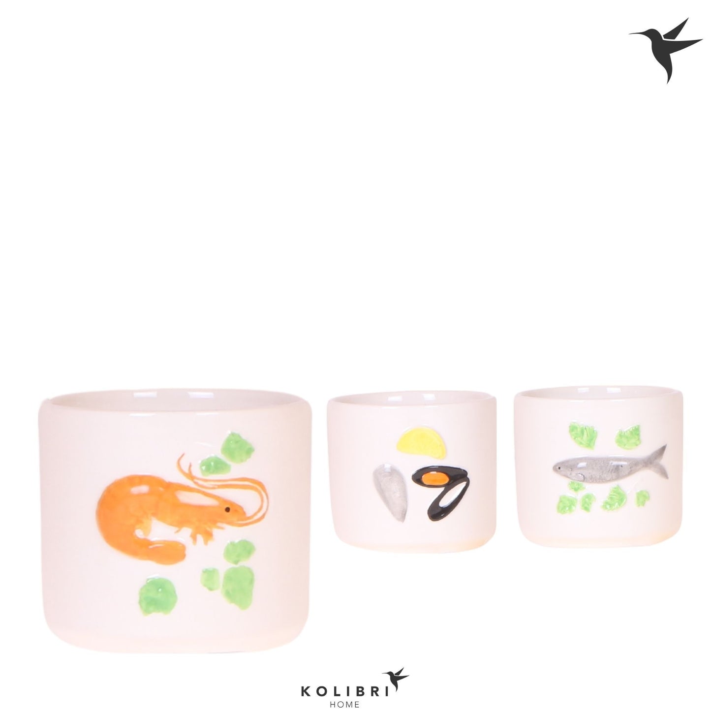 OK Plant Kolibri Home Fruits de Mer pot mix Pack of 12
