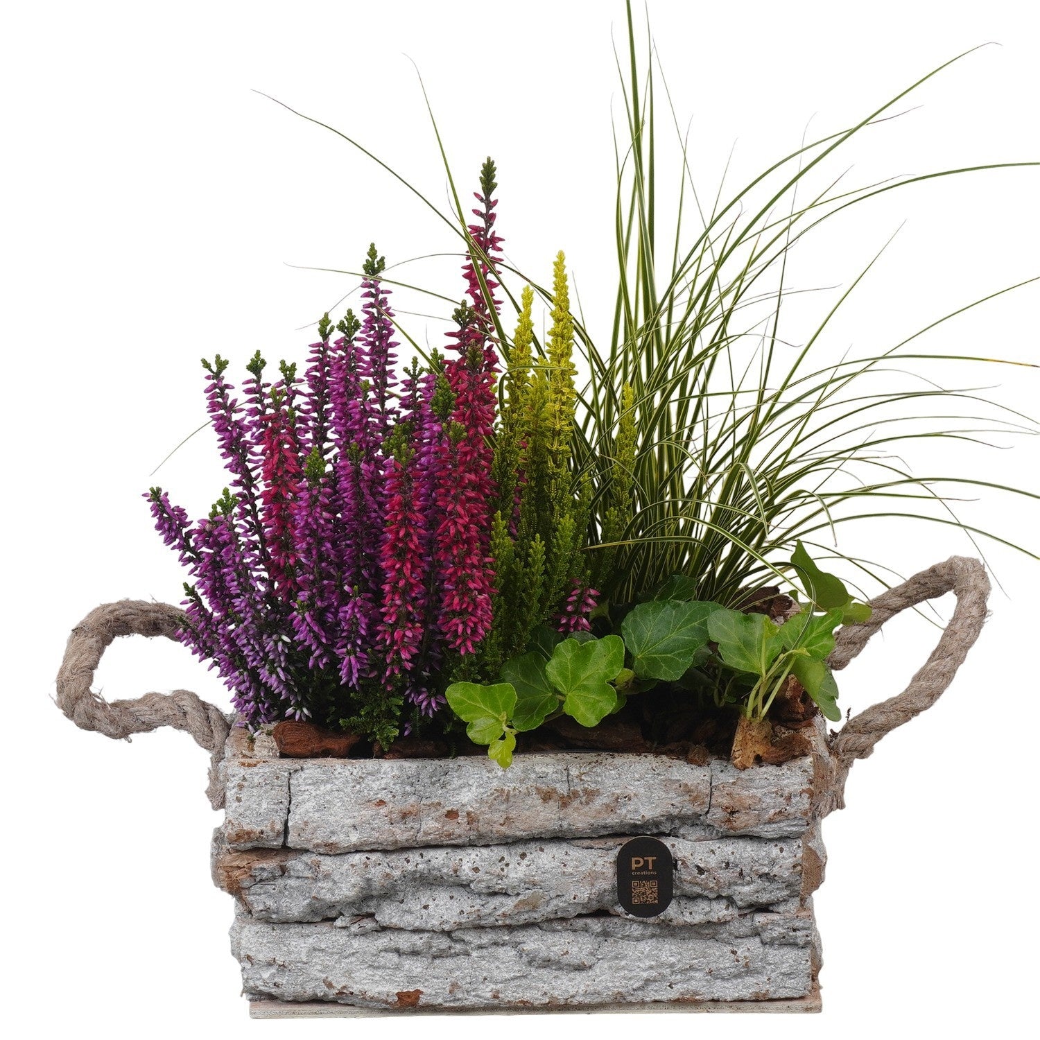 Outdoor arrangement 38cm 20cm Pot