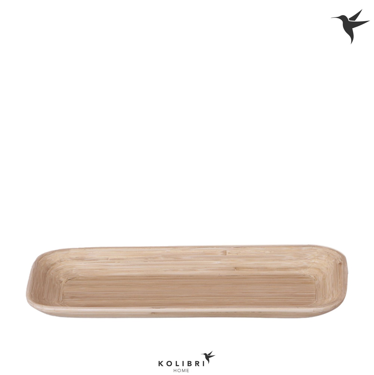 Kolibri Home plate oval Bamboo 5cm 18cm Pot
