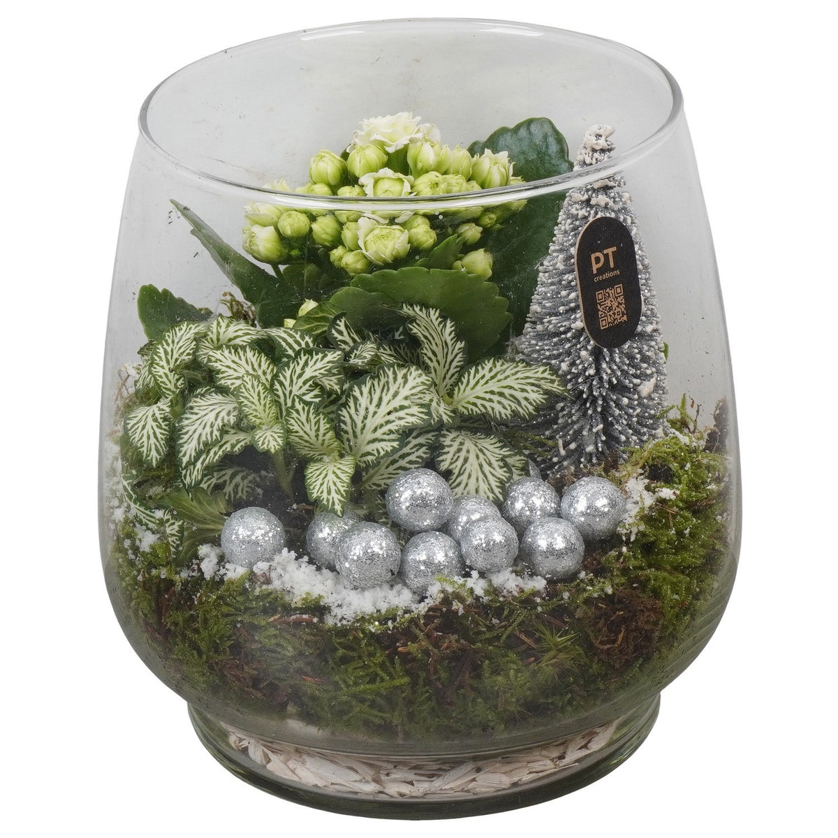 Christmas arrangement 19cm 16cm Pot