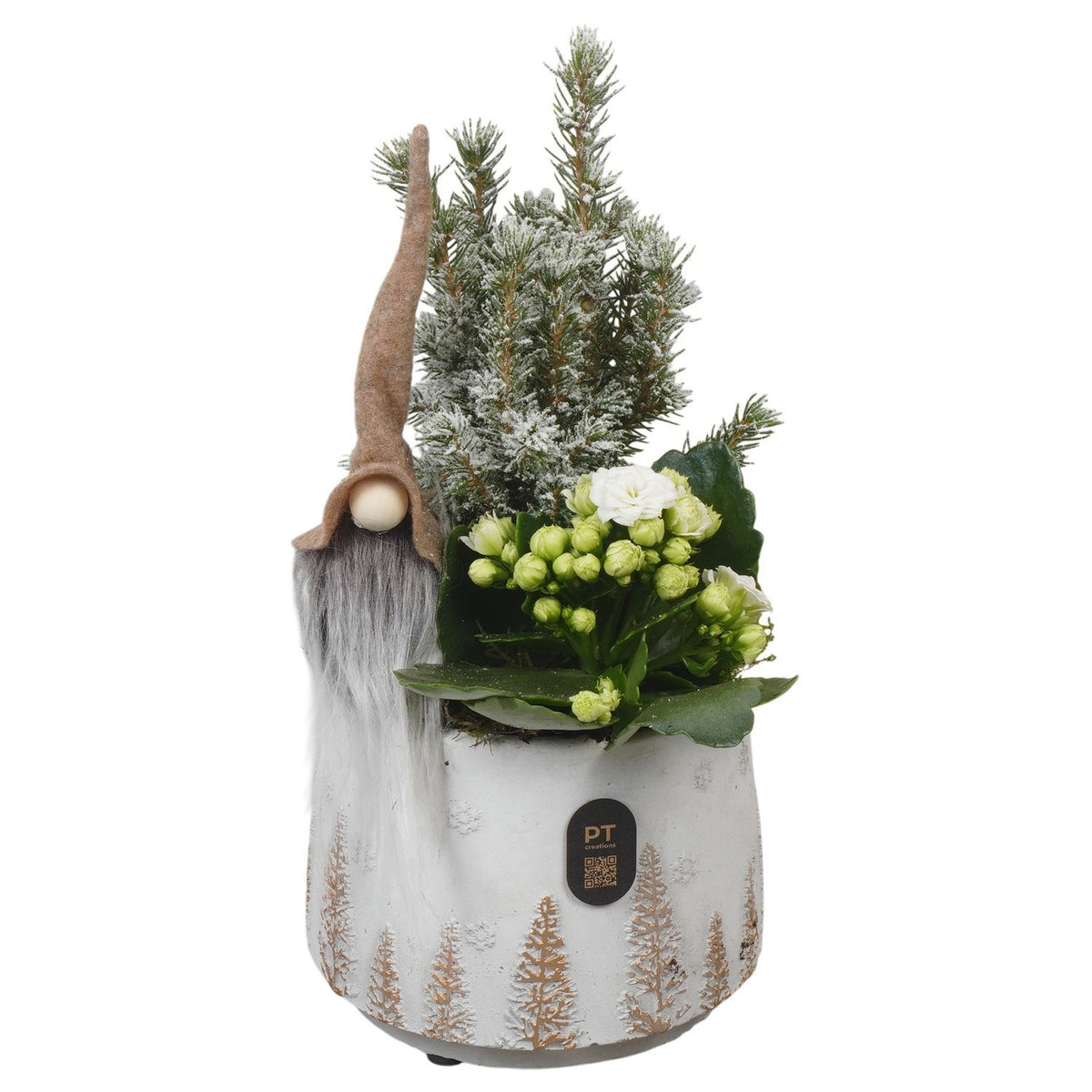 Christmas arrangement 28cm 13cm Pot