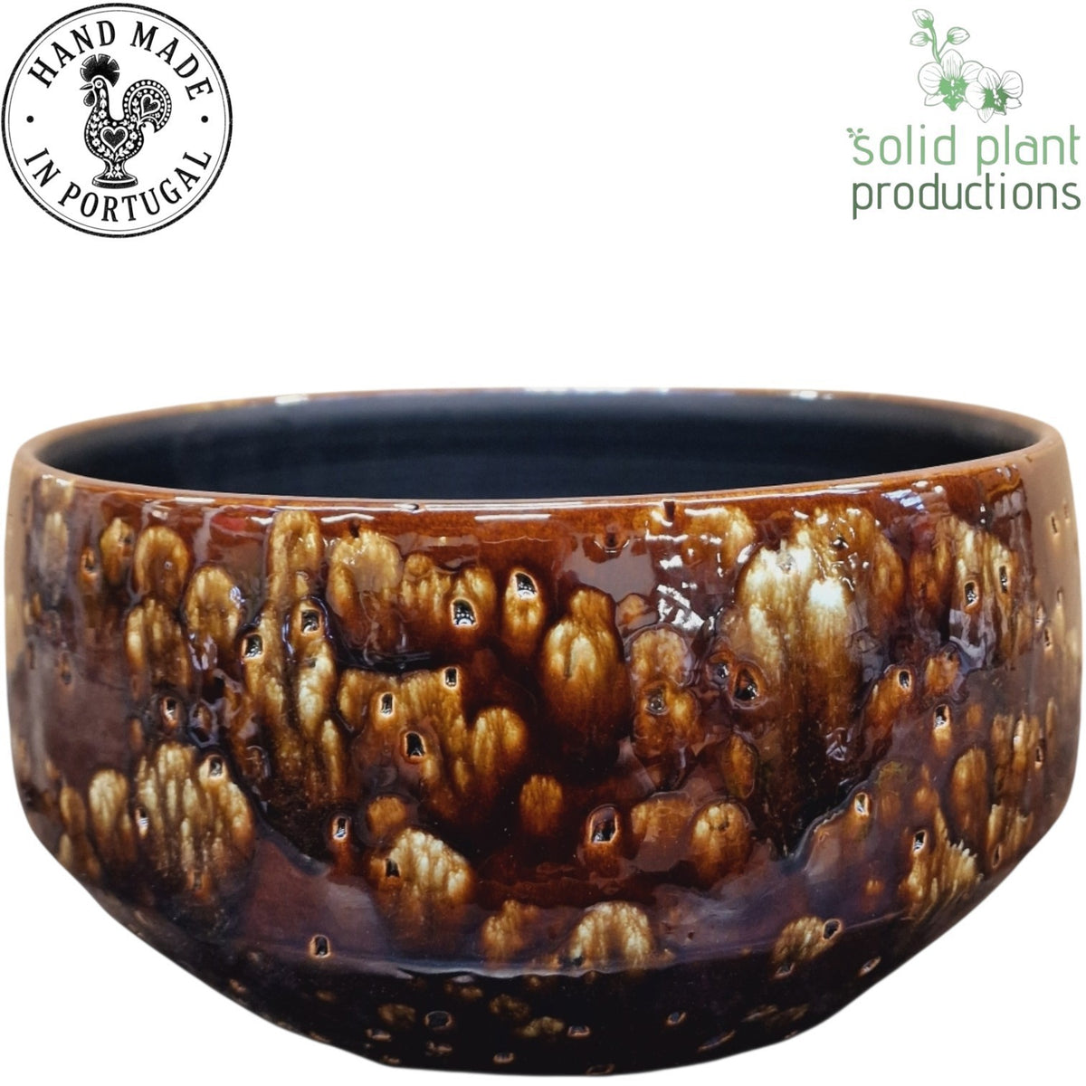 C103 Sophia Brown Large 13cm 28cm Pot