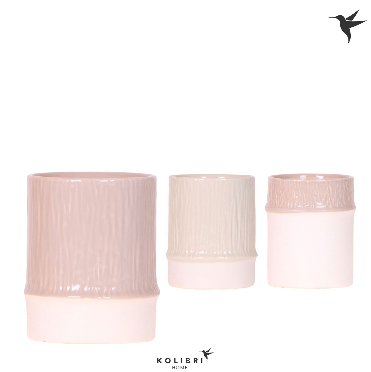 OK Plant Kolibri Home Bamboo pot mix Pack of 6