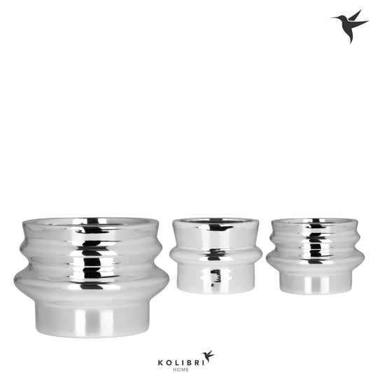 Kolibri Home Chrome pot mix 6cm 6cm Pot