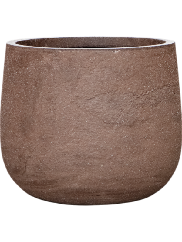 Baq Algar Plant Pot 29cm Height 27cm Dia Darcy Brown