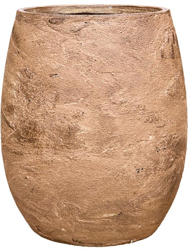Baq Algar Plant Pot 54cm Height 31cm Dia Balloon Brown
