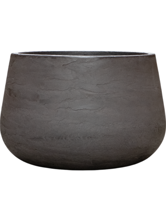 Baq Algar Plant Pot 46cm Height 53cm Dia Darcy Low Grey