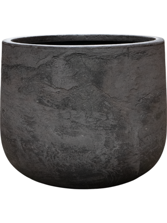 Baq Algar Plant Pot 36cm Height 36cm Dia Darcy Grey