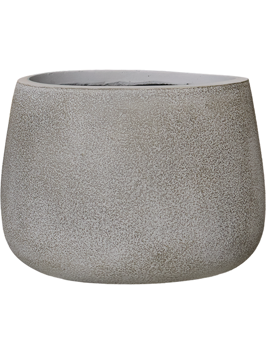 Antwerp Plant Pot 24cm Height 25cm Dia Pot Grey Brown