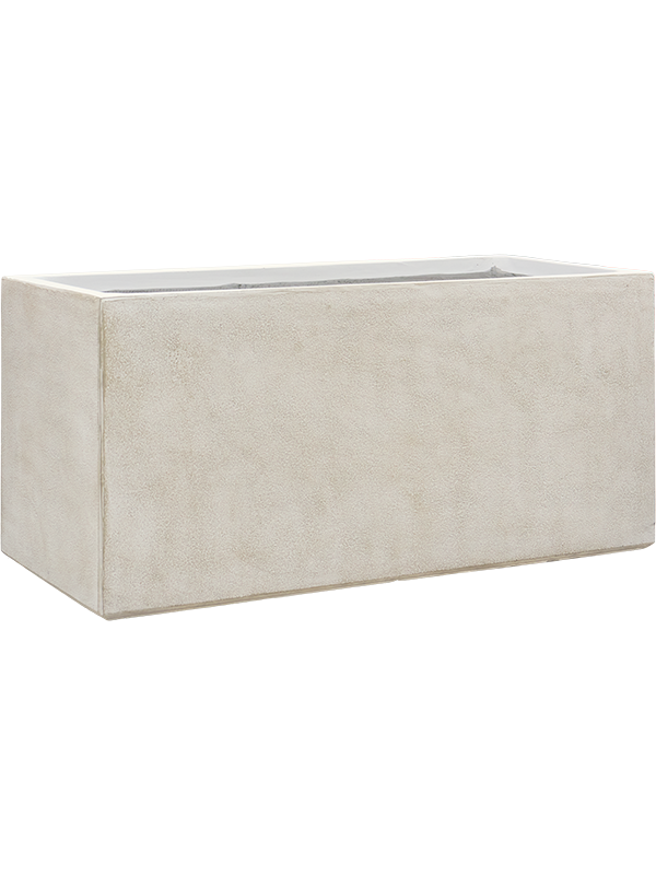 Antwerp Plant Pot 47cm Height 40cm Dia Rectangle Planter Beige
