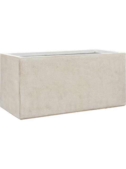 Antwerp Plant Pot 47cm Height 40cm Dia Rectangle Planter Beige