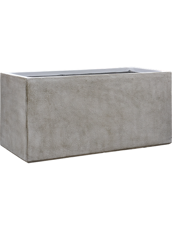 Antwerp Plant Pot 47cm Height 40cm Dia Rectangle Planter Grey Brown