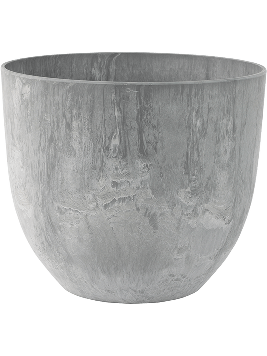 Artstone Plant Pot 24cm Height 27cm Dia Bola Pot Grey