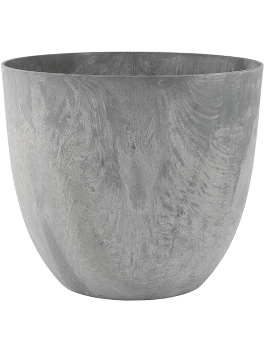 Artstone Plant Pot 33cm Height 36cm Dia Bola Pot Grey
