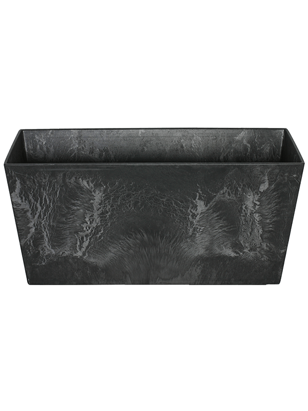 Artstone Plant Pot 17cm Height 16cm Dia Ella Balcony Black