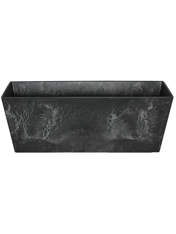 Artstone Plant Pot 17cm Height 16cm Dia Ella Balcony Black