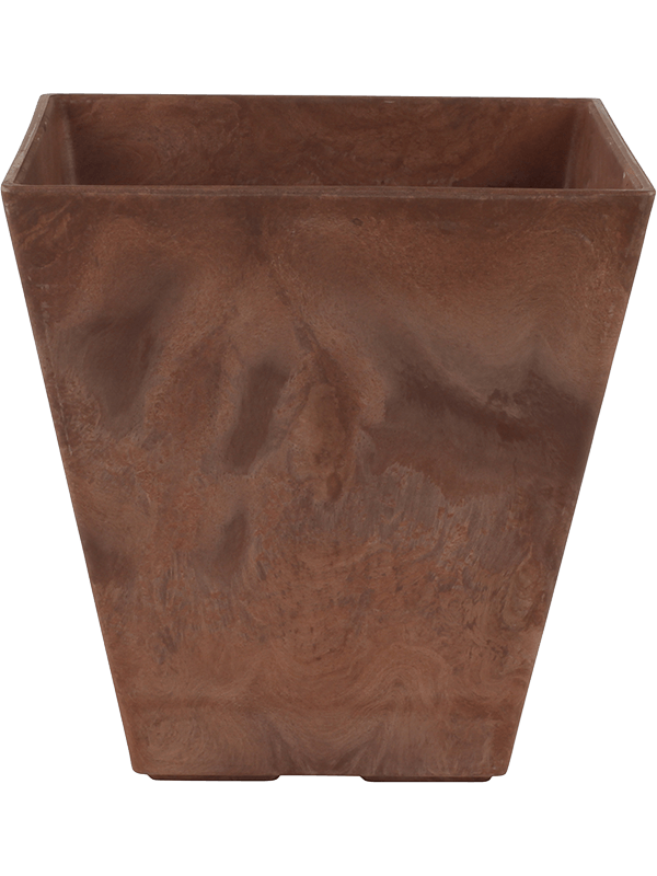 Artstone Plant Pot 15cm Height 14cm Dia Ella Pot Oak
