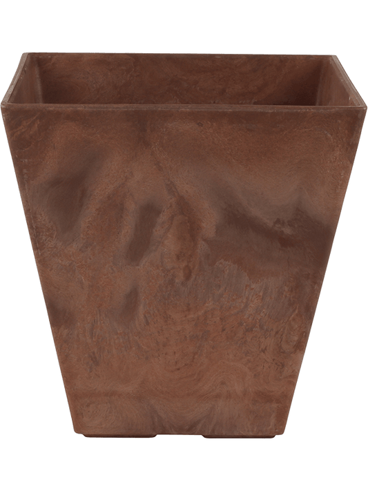 Artstone Plant Pot 15cm Height 14cm Dia Ella Pot Oak