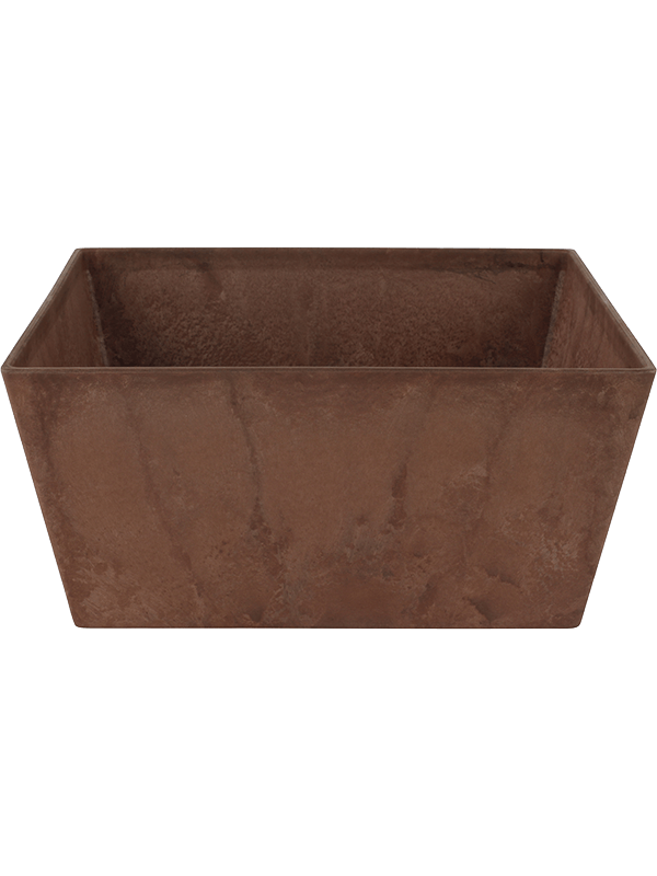 Artstone Plant Pot 14cm Height 28cm Dia Ella Bowl Oak