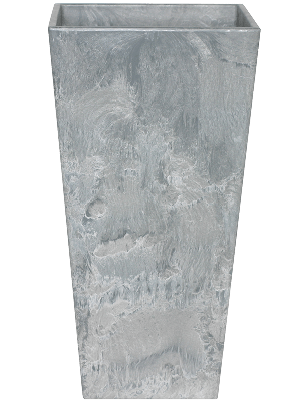 Artstone Plant Pot 49cm Height 25cm Dia Ella Vase Grey