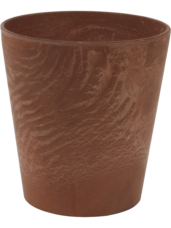Artstone Plant Pot 15cm Height 15cm Dia Claire Pot Oak